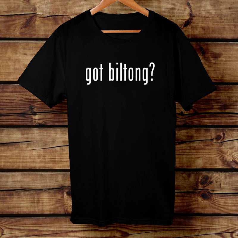 "Got Biltong" Big Game Biltong Black Tshirt