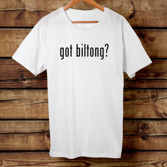 "Got Biltong" Big Game Biltong White Tshirt